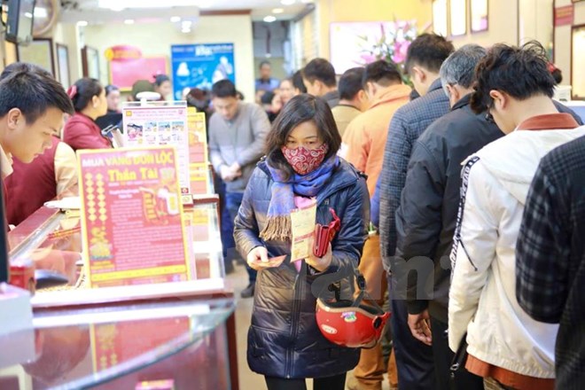 Hai thương hiệu vàng miếng đồng loạt tăng trong ngày vía Thần Tài