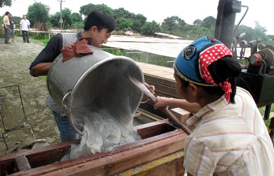 Đưa thương hiệu, đặc sản bay xa