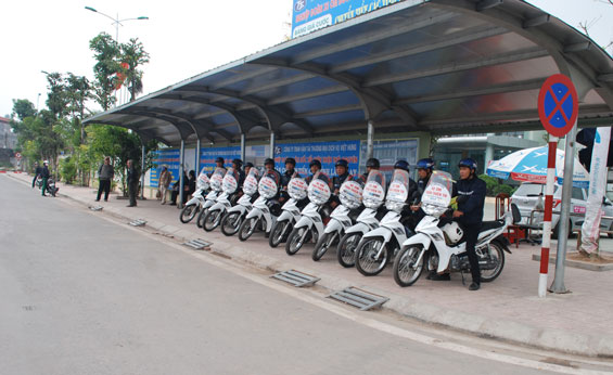 Xe ôm thân thiện với hành khách