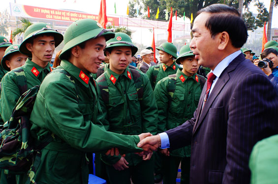 Tưng bừng Ngày hội giao quân