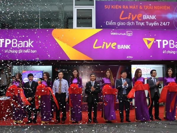 Mô hình giao dịch ngân hàng tự động đầu tiên tại Việt Nam của TPBank