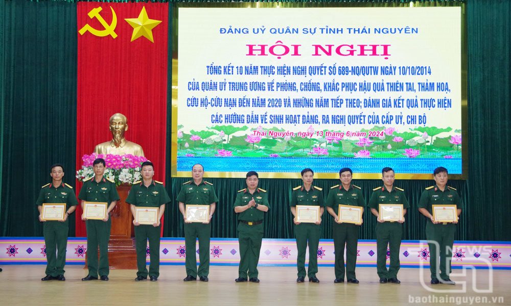 Tổng kết 10 năm thực hiện nhiệm vụ phòng, chống, khắc phục hậu quả thiên tai