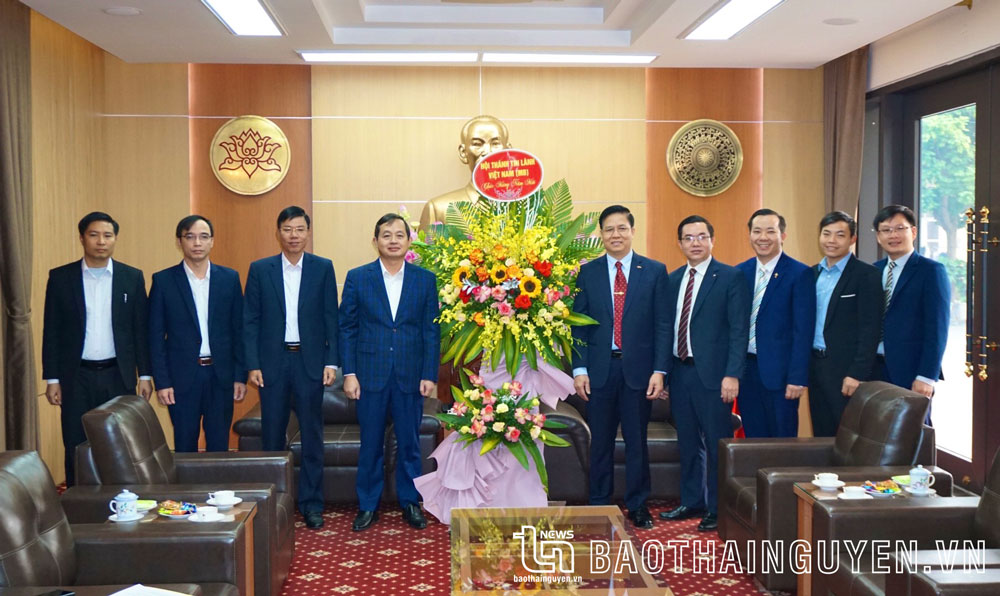 Đoàn đại biểu của Tổng hội Hội thánh Tin lành Việt Nam (miền Bắc) thăm, làm việc tại Thái Nguyên