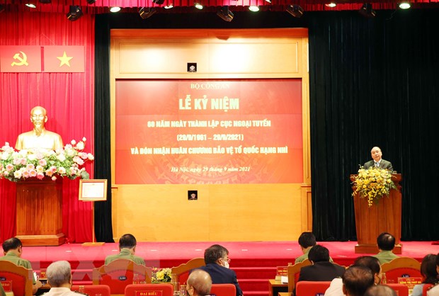 Chiến sỹ lực lượng ngoại tuyến tô thắm thêm truyền thống anh hùng CAND