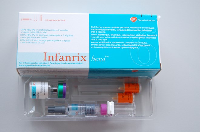 Hà Nội: Tổ chức đăng ký tiêm 2.500 liều vắcxin 6 trong 1 cho trẻ