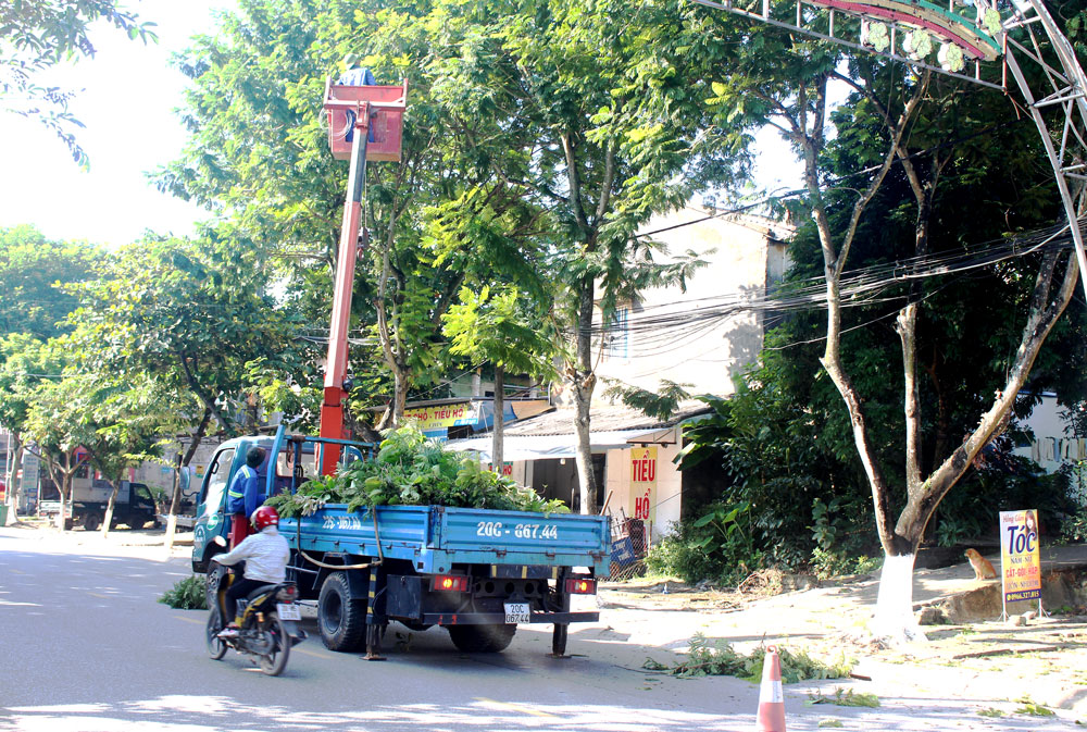 Sông Công giảm gam xám – tăng mảng xanh