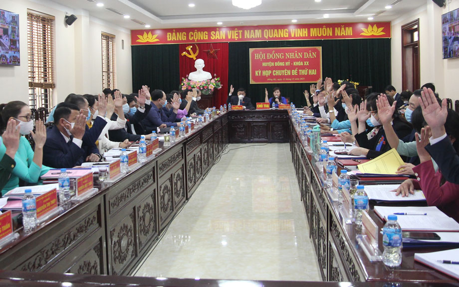 HĐND huyện Đồng Hỷ: Thông qua nhiều nghị quyết quan trọng