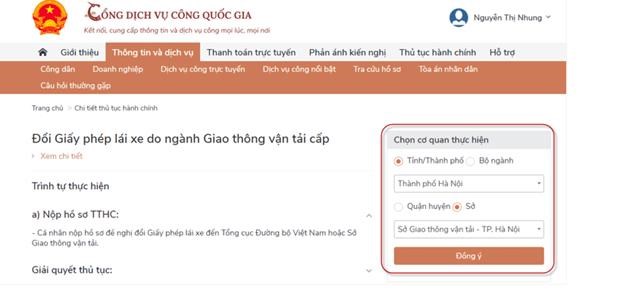 Đến năm 2025, 90% người dân hài lòng với dịch vụ công trong vận tải