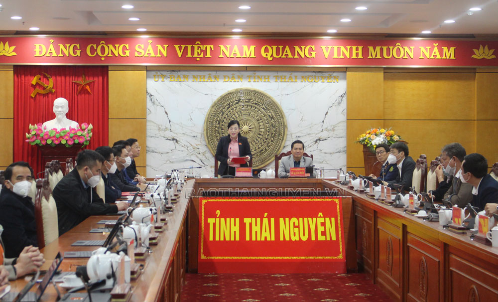 Thái Nguyên đề nghị Chính phủ, Bộ Công Thương tạo điều kiện triển khai các quy hoạch và dự án lớn