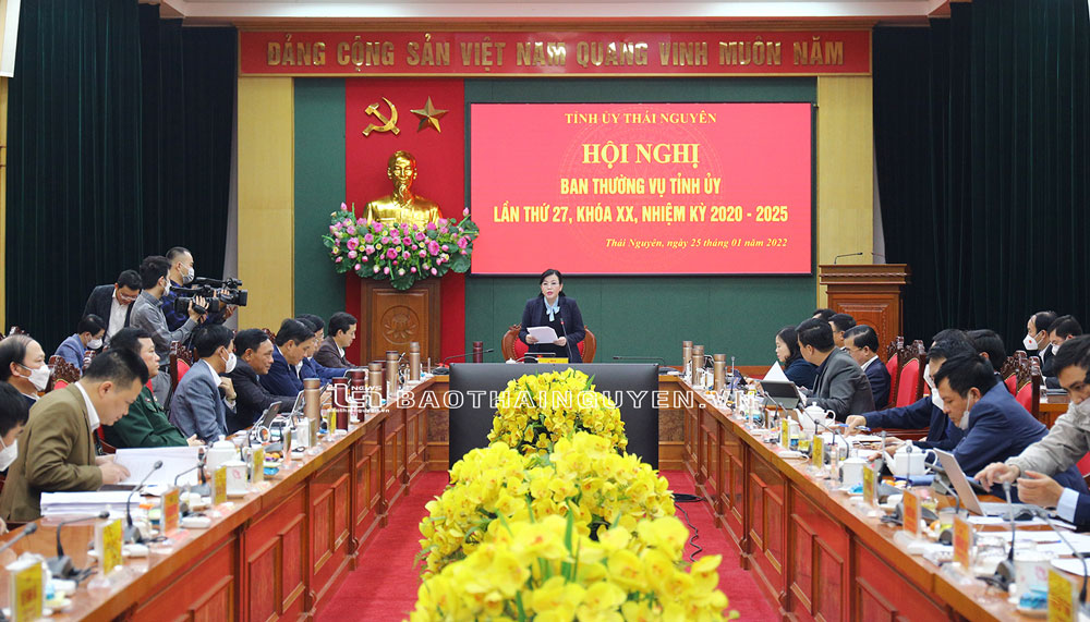 Ban Thường vụ Tỉnh ủy: Cho ý kiến vào nội dung triển khai một số dự án