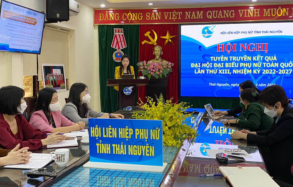Tuyên truyền sâu rộng nghị quyết Đại hội Phụ nữ tới hội viên