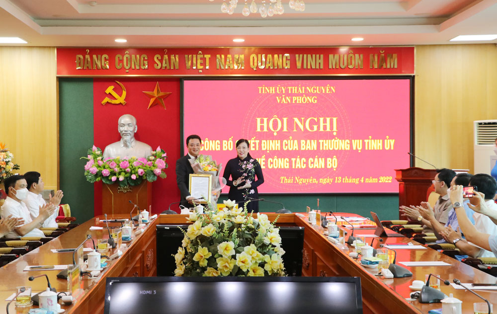 Đồng chí Bùi Thanh Hải giữ chức Chánh Văn phòng Tỉnh ủy