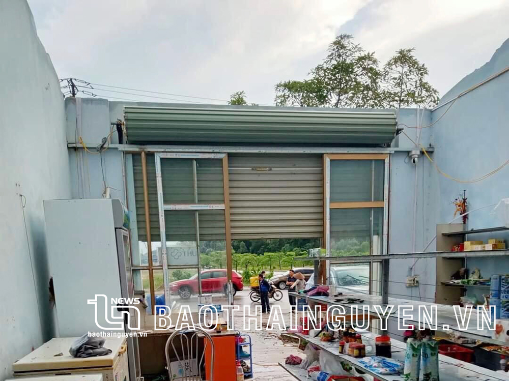 Mưa dông gây thiệt hại tài sản ở nhiều địa phương trong tỉnh