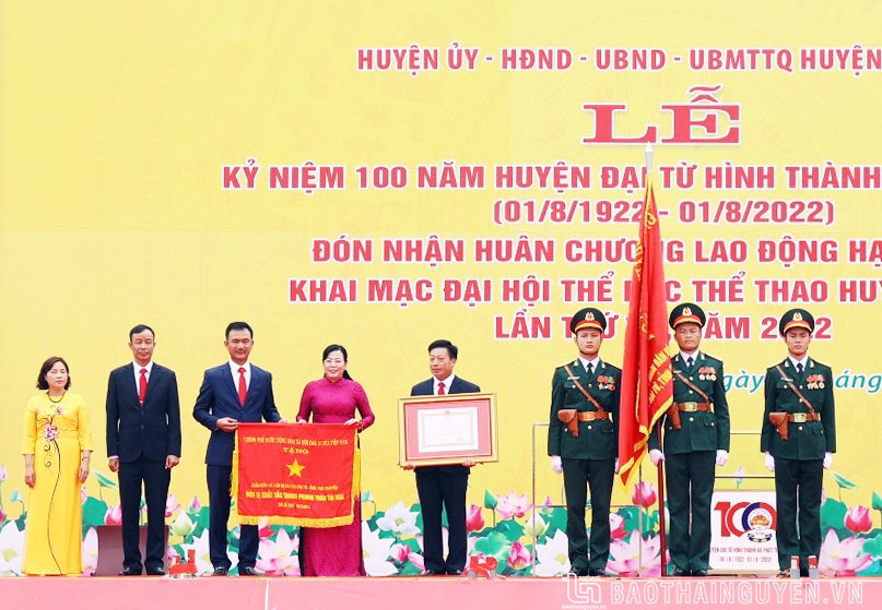 Huyện Đại Từ long trọng tổ chức Lễ kỷ niệm 100 năm hình thành và phát triển