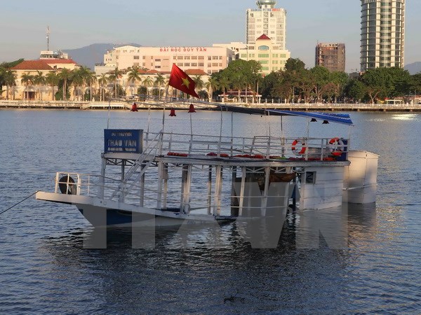 Đà Nẵng ra quyết định khởi tố vụ án chìm tàu trên sông Hàn
