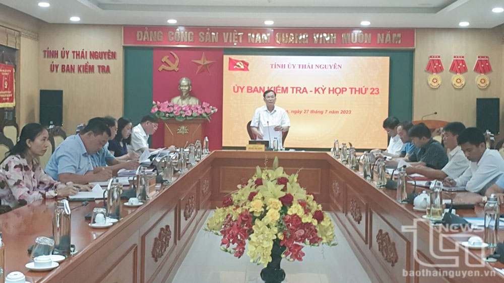 Tăng cường hiệu lực, hiệu quả công tác kiểm tra, giám sát của Đảng bộ tỉnh Thái Nguyên