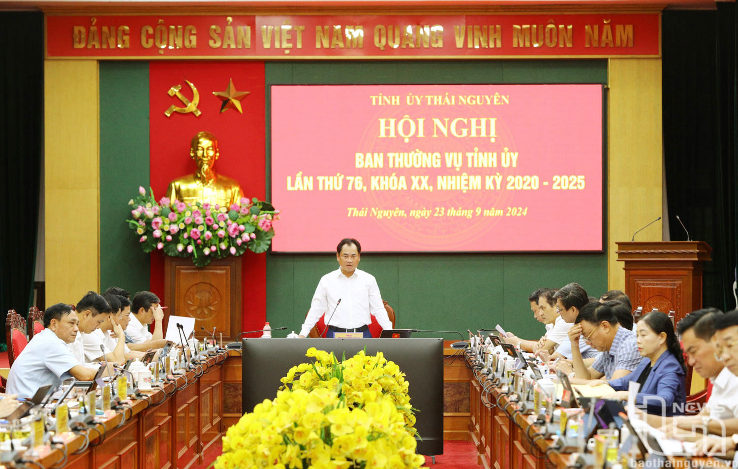 Hội nghị Ban Thường vụ, Ban Chấp hành Đảng bộ tỉnh: Triển khai các giải pháp với tinh thần quyết liệt và nỗ lực cao nhất