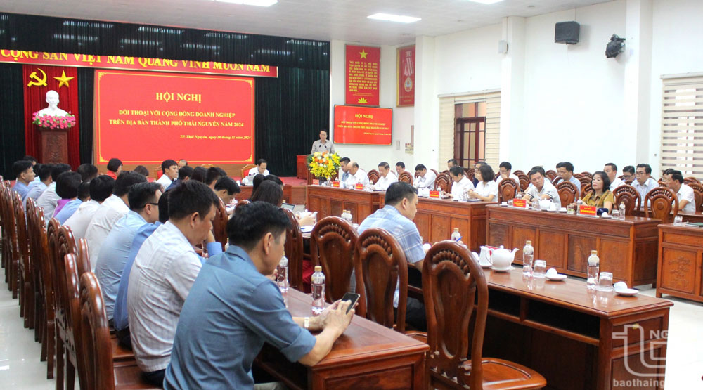 Thành phố Thái Nguyên: Lắng nghe để gỡ khó cho doanh nghiệp