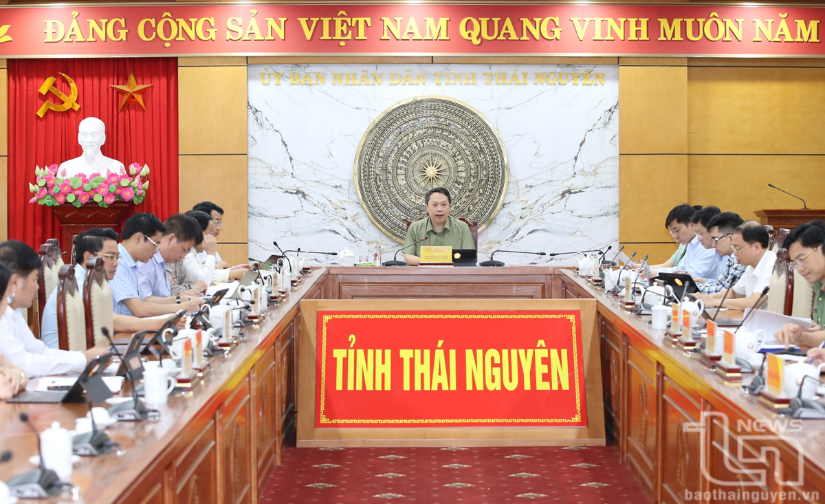 Đảng ủy UBND tỉnh Thái Nguyên: Cho ý kiến vào chủ trương điều chỉnh một số dự án