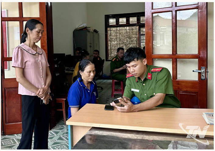 Nam Cường nỗ lực hoàn thành định danh điện tử mức 2