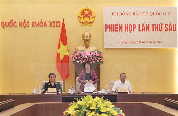 Họp báo thông báo kết quả bầu cử Quốc hội vào ngày 9/6
