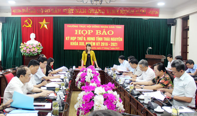 Thường trực HĐND tỉnh: Thông báo dự kiến nội dung, chương trình Kỳ họp thứ 9 