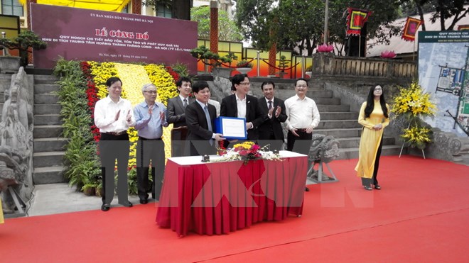 Công bố quy hoạch chi tiết Trung tâm Hoàng thành Thăng Long