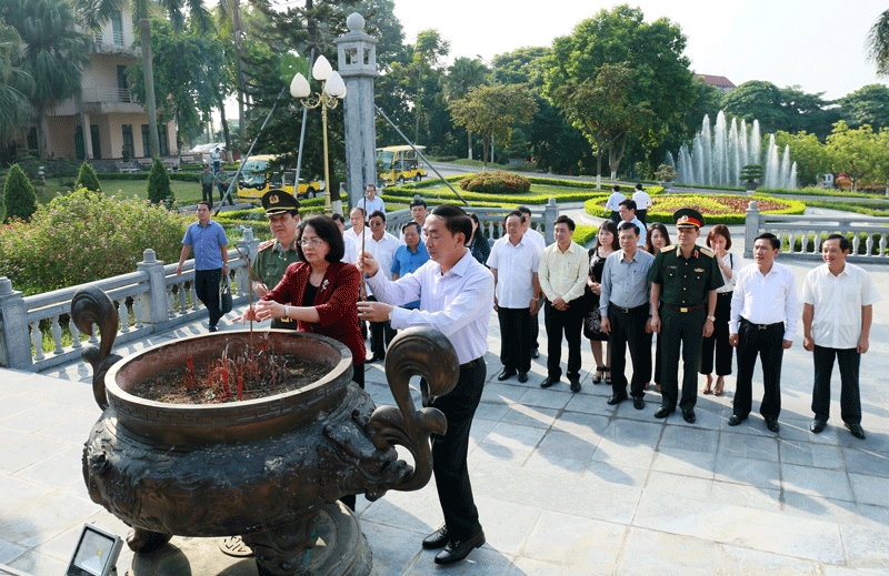 Phó Chủ tịch nước Đặng Thị Ngọc Thịnh thăm và làm việc tại Thái Nguyên 