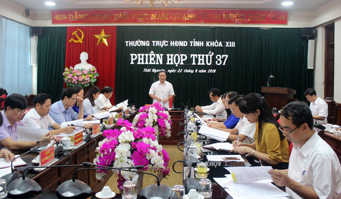 Thường trực HĐND Tỉnh: Cho ý kiến vào kế hoạch tổ chức phiên chất vấn lần thứ 2 