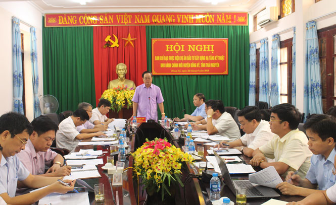 Đẩy nhanh tiến độ xây dựng khu hành chính mới huyện Đồng Hỷ 