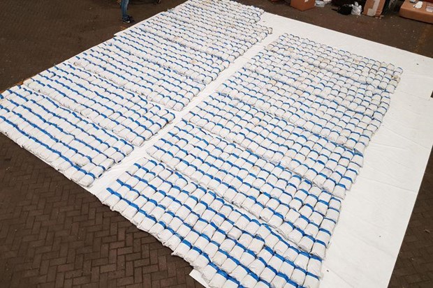 Anh bắt giữ số heroin kỷ lục trị giá khoảng 120 triệu bảng