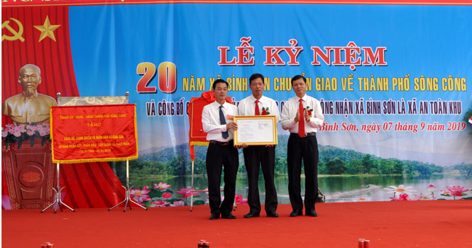 Công nhận Bình Sơn là xã An toàn khu 