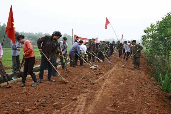 Chuyển biến từ xây dựng đời sống văn hoá gắn với xây dựng nông thôn mới