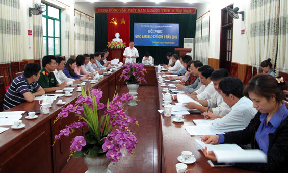 Giao ban báo chí quý II: Tập trung tuyên truyền tốt cuộc bầu cử
