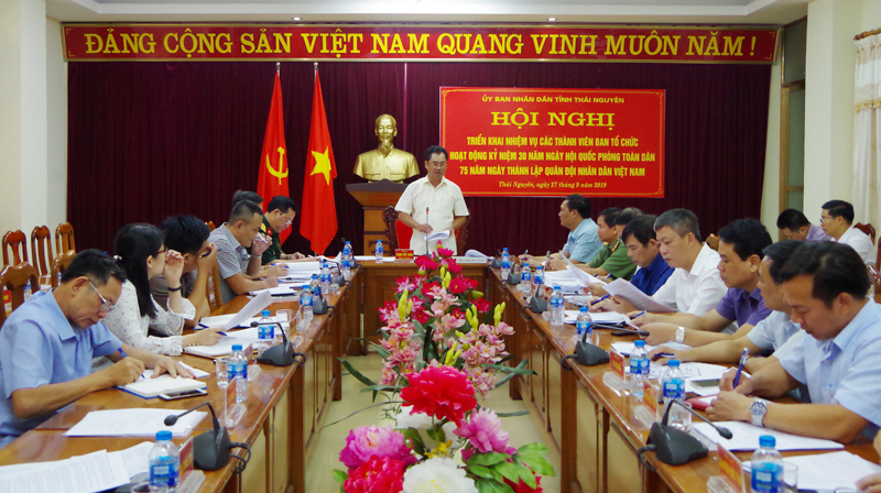 Chuẩn bị tổ chức Ngày hội Quốc phòng toàn dân