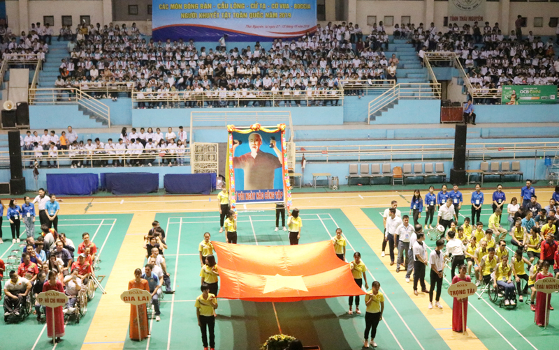Khai mạc giải Vô địch các môn thể thao người khuyết tật toàn quốc năm 2019