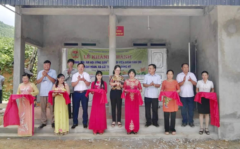 Khánh thành nhà Mái ấm Hội Nông dân tại xã Cây Thị