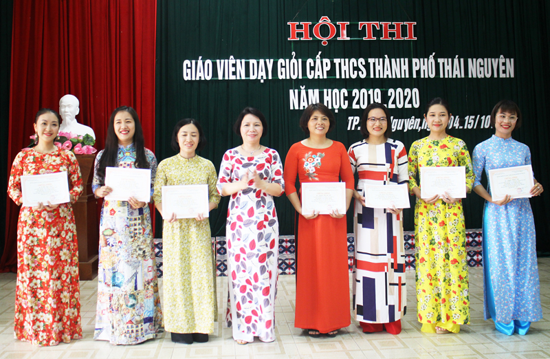 Thành phố Thái Nguyên: 100 giáo viên đạt Giáo viên dạy giỏi