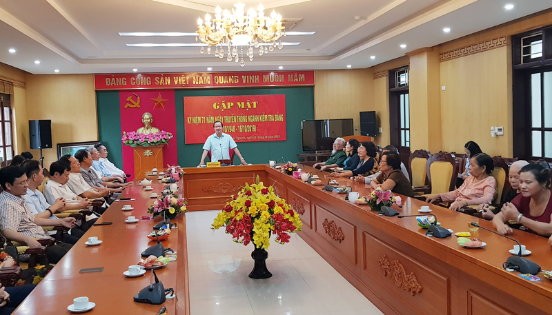 Tổ chức kiểm tra 829 tổ chức đảng và 153 đảng viên