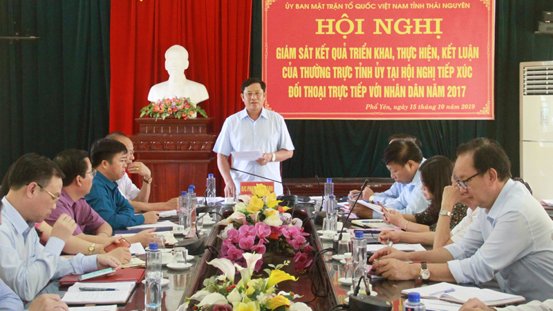 Nghiêm túc thực hiện kết luận, chỉ thị Tỉnh ủy