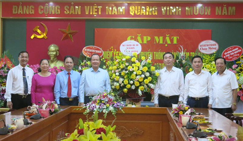 Đồng chí Bí thư Tỉnh ủy chúc mừng Ngày truyền thống ngành Kiểm tra Đảng