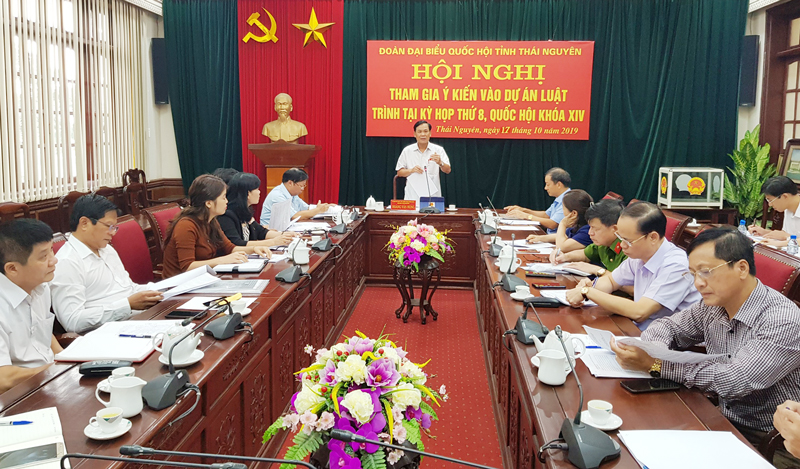 Hội nghị lấy ý kiến tham gia vào các dự thảo luật