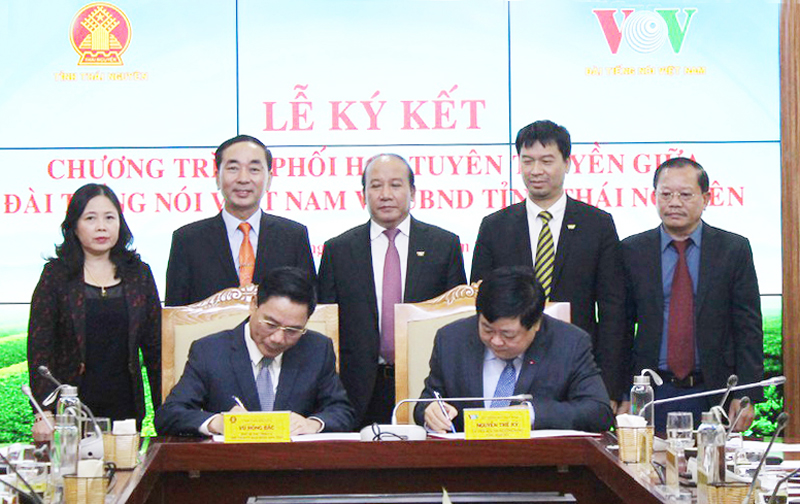 Phối hợp tuyên truyền giữa Đài Tiếng nói Việt Nam và tỉnh Thái Nguyên