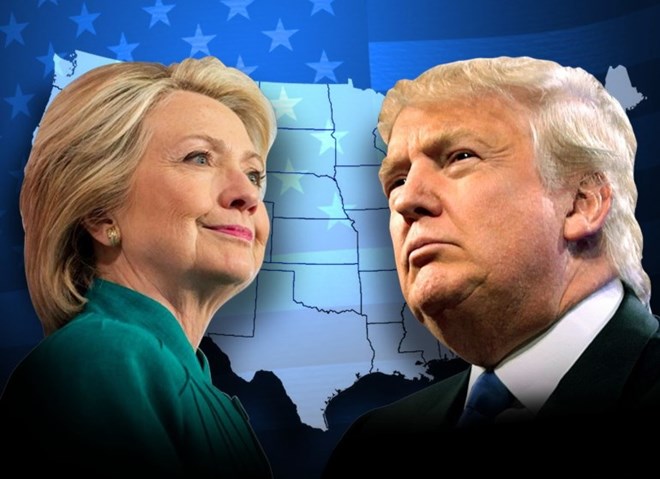 Bầu cử Mỹ: Bà Clinton và ông Trump tiến sát chiến thắng bầu sơ bộ