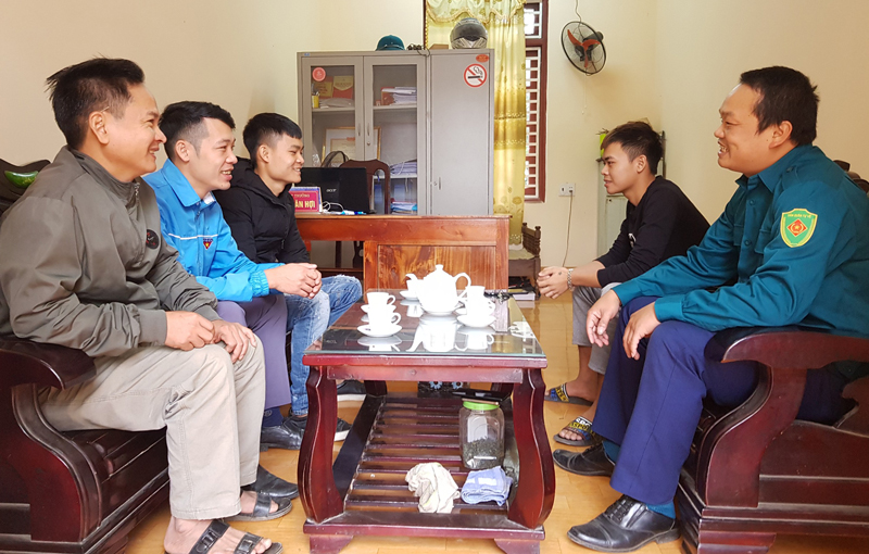 Ở một đơn vị điển hình trong công tác tuyển quân