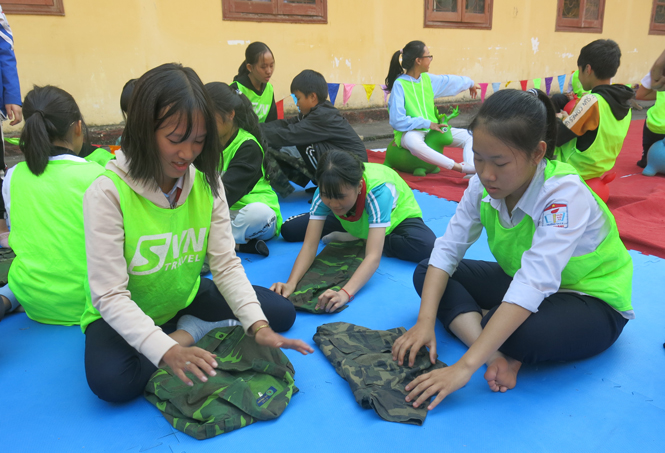 Ngày hội văn hóa trường học tại trường THCS Tân Thành