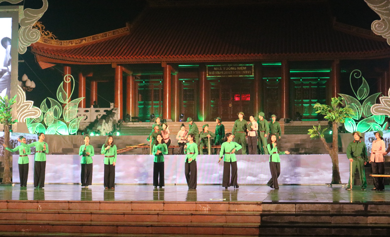 Tổng duyệt Chương trình nghệ thuật “Đại đội 915 - Vang mãi khúc tráng ca”