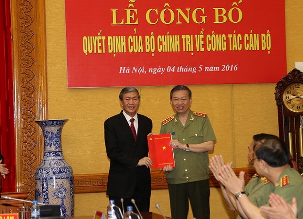 Bộ trưởng Tô Lâm giữ chức Bí thư Đảng ủy Công an Trung ương