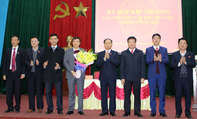 Kiện toàn chức danh Phó Chủ tịch UBND huyện Đại Từ