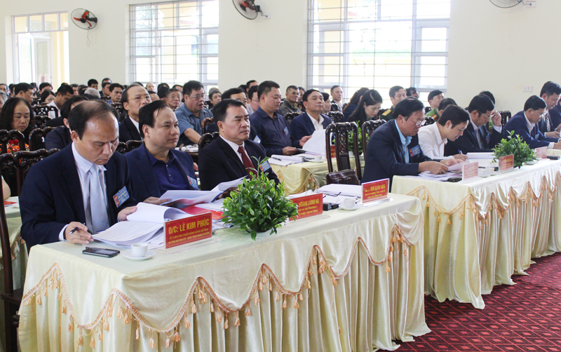 Đại hội Đảng bộ xã La Bằng nhiệm kỳ 2020-2025